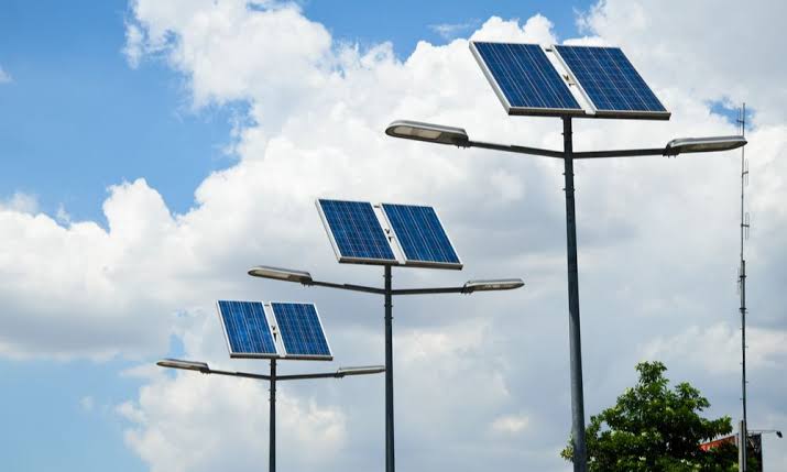 Solar Street Light Installation